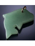Pendentif Dauphin Aventurine verte