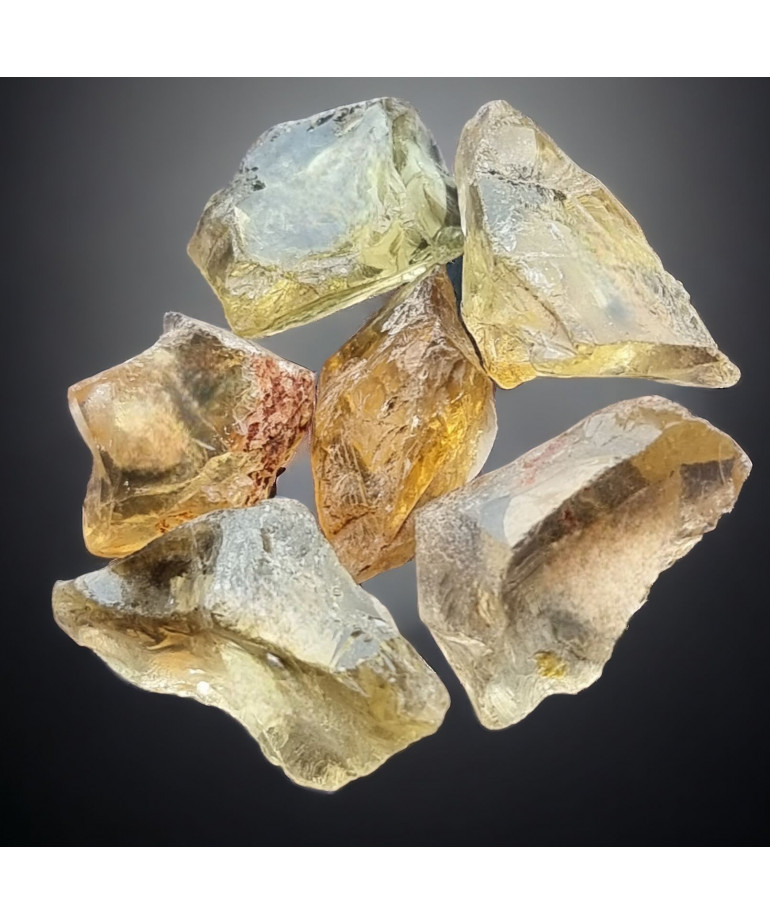 Pierre brute Citrine naturelle