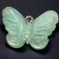 Pendentif Aventurine verte Papillon