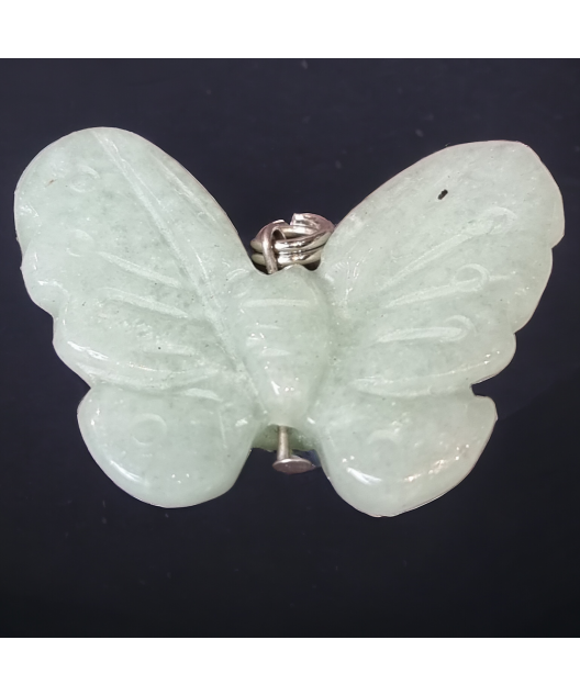 Pendentif Jade Papillon