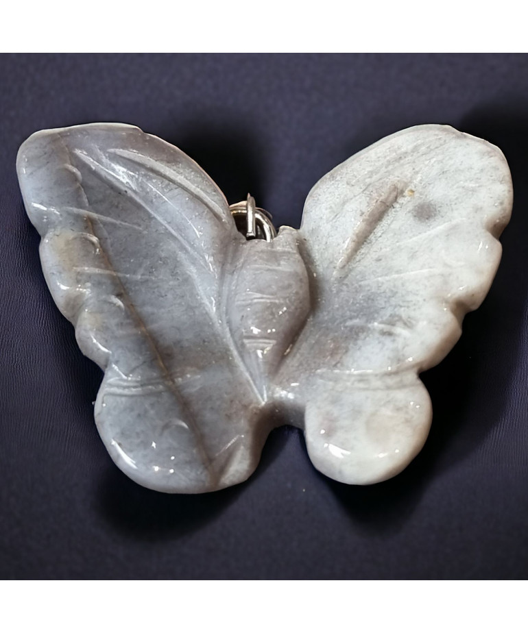 Pendentif Jaspe Picasso Papillon