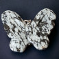 Pendentif Obsidienne neige Papillon