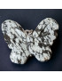 Pendentif Obsidienne neige Papillon