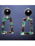 Boucles Bakélite à clips
