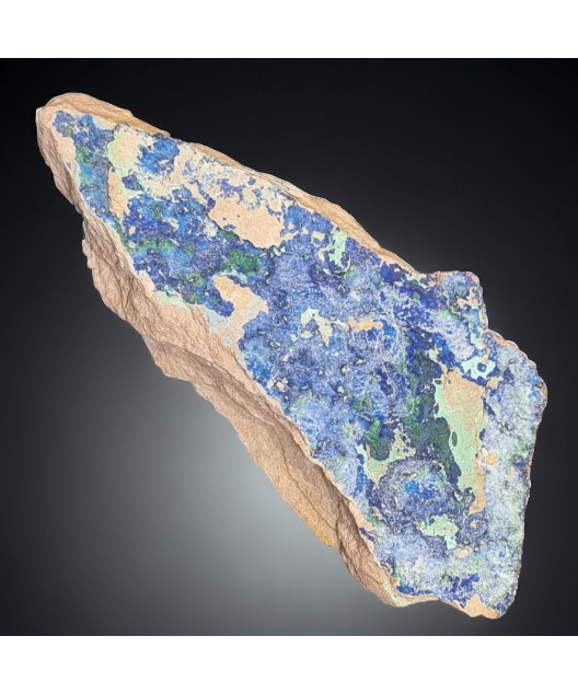 Pierre brute Azurite
