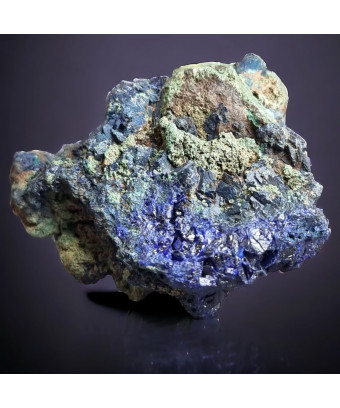 Pierre brute Azurite A+