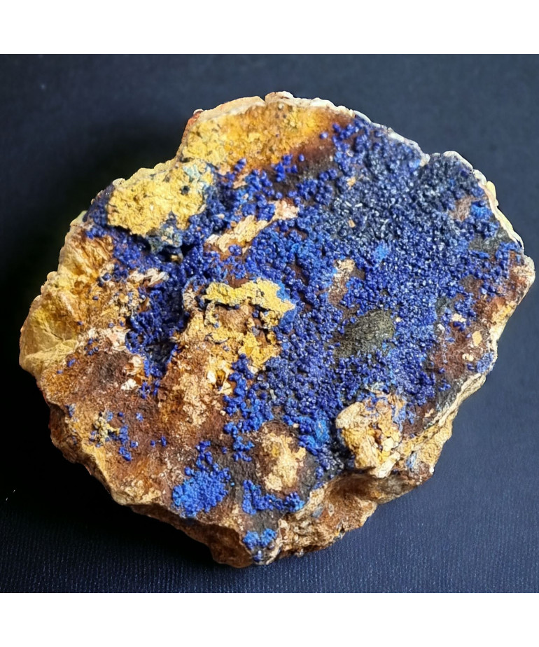 Pierre brute Azurite