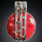 Pendentif Corail gorgone Argent 925
