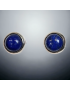 Boucles d'oreilles Lapis-lazuli cabochon Argent 925