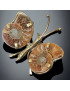 Papillon Ammonite corps laiton Taille S