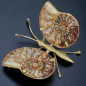 Papillon Ammonite corps laiton Taille XL