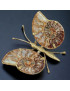 Papillon Ammonite corps laiton Taille XL