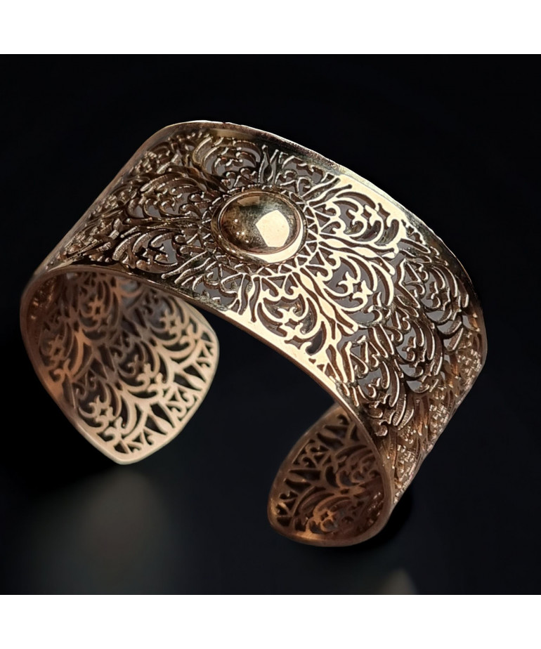 Bracelet Acier plaqué or rose