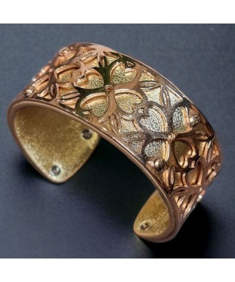 Bracelet Acier plaqué or rose