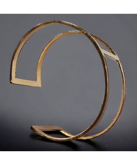 Bracelet Acier plaqué or