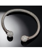 Bracelet Zirconium Acier