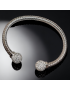 Bracelet Zirconium Acier
