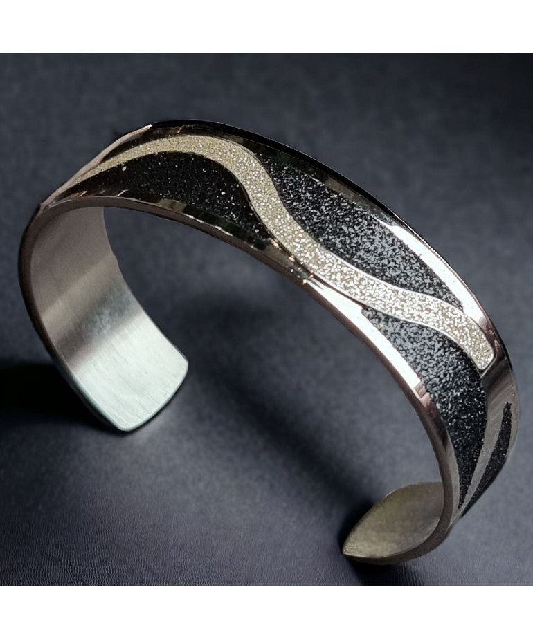 Bracelet Zirconium Acier