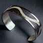 Bracelet Zirconium Acier