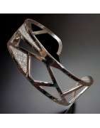 Bracelet Zirconium Acier