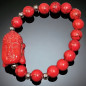 Bracelet Jaspe Impérial Bouddha Pierres de 10mm
