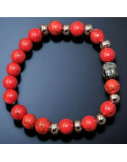 Bracelet Jaspe Impérial Bouddha Pierres de 10mm