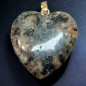 Pendentif Quartz Tourmaline cœur