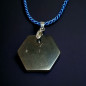 Pendentif Shungite avec bélière Argent 925 sur cordon