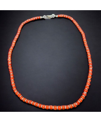 Collier Corail perles de...