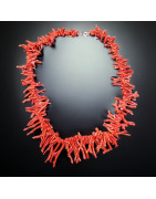Collier Corail baroque