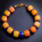 Bracelet Corail & Lapis-lazuli