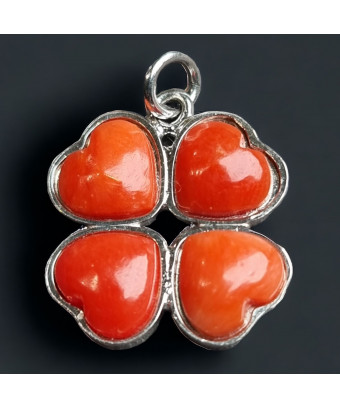 Pendentif Corail rouge...