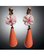 Boucles Corail gouttes