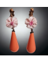 Boucles Corail gouttes