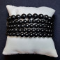 Bracelet Tourmaline noire Pierres rondes (s)