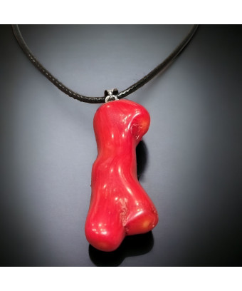 Pendentif Corail gorgone...