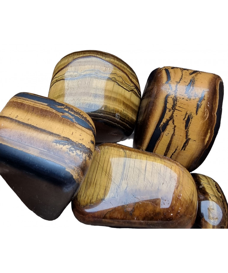 Pierre roulée Œil de tigre (s)