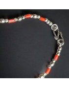 Collier Corail Argent 925