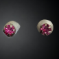 Boucles Zirconium facetté