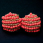 Boucles Perles de rocaille à clips