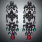 Boucles Zirconium milticolore