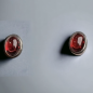 Boucles Grenat Argent 925