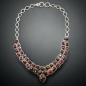 Collier Grenat serti Argent 925