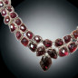Collier Grenat serti Argent 925