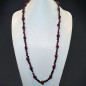 Collier Grenat perles baroques