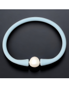 Bracelet Perle caoutchouc "Bracel'été" multicolore
