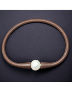 Bracelet Perle caoutchouc "Bracel'été" multicolore
