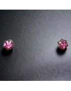 Boucles Zirconium multicolore