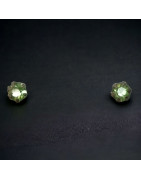 Boucles Zirconium multicolore