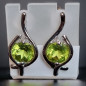 Boucles Péridot Argent 925